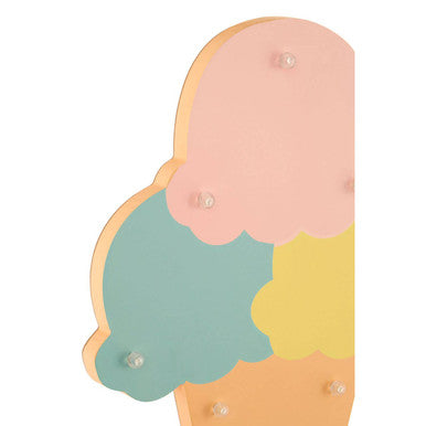 Orsina Ice Cream LED Light Box – Pastel Kids Nursery Nightlight