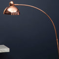 Orsina Calle Copper Floor Lamp – Modern Arc Task Lighting for Reading