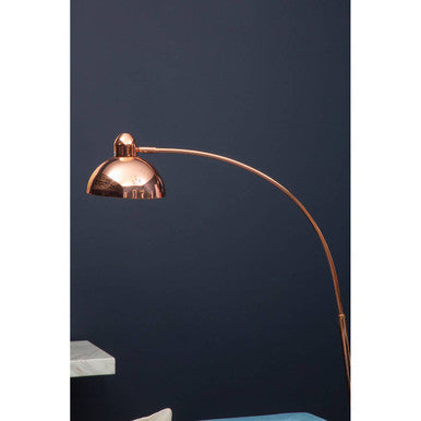 Orsina Calle Copper Floor Lamp – Modern Arc Task Lighting for Reading
