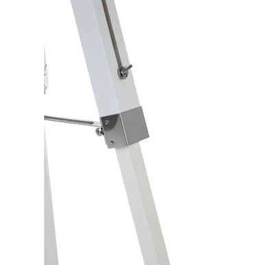 Orsina Bailey White Tripod Floor Lamp – Modern Scandi Style with Cream Shade
