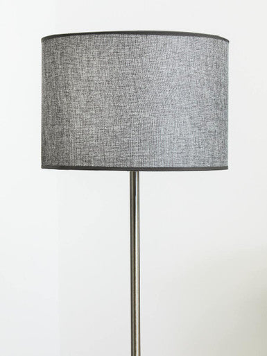 Orsina Forma Grey Waffle Effect Shade Floor Lamp – Modern Lighting