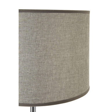 Orsina Forma Grey Waffle Effect Shade Floor Lamp – Modern Lighting