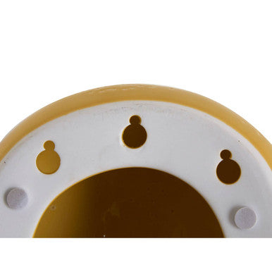 Orsina Ola Kids Yellow Balloon Ceramic Wall Night Light | Nursery Decor