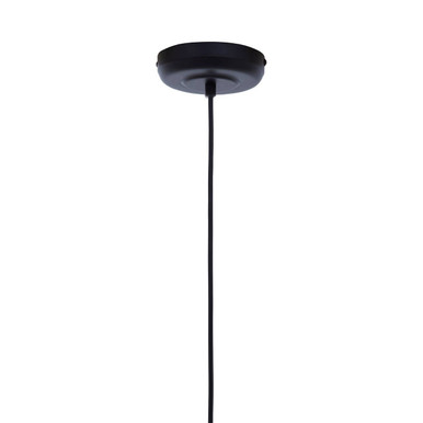 Orsina Lagona 3-Bulb Pendant Light | Matte Black and Gold Finish
