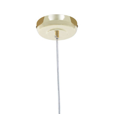 Orsina Lagona 6-Bulb Gold and Black Geometric Pendant Light