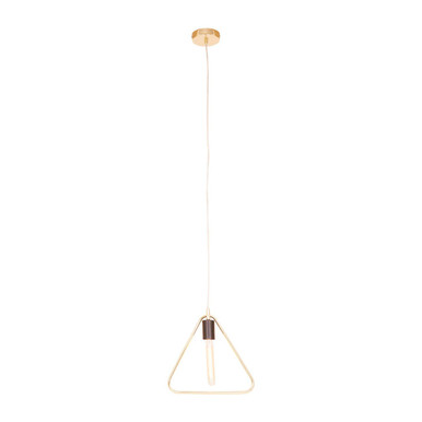 Orsina Lavis Gold Triangle Pendant Light – Modern Geometric Lighting