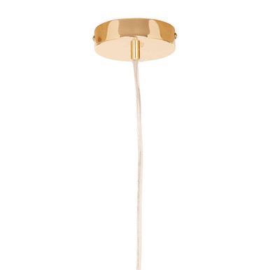 Orsina Lavis Gold Triangle Pendant Light – Modern Geometric Lighting