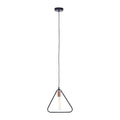 Orsina Lavis Triangular Pendant Light – Modern Geometric Wireframe