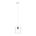 Orsina Lavis Pendant Light – Modern Black and Gold Geometric Lighting