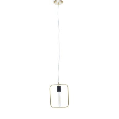 Orsina Lavis Pendant Light – Modern Black and Gold Geometric Lighting
