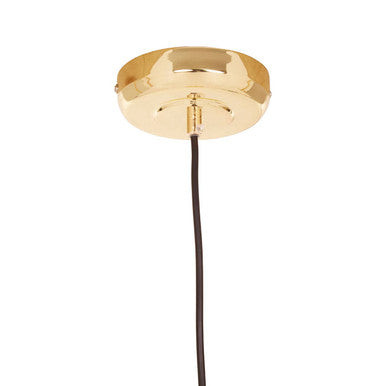 Orsina Leni Gold Dome Pendant Light – Hammered Metal Texture