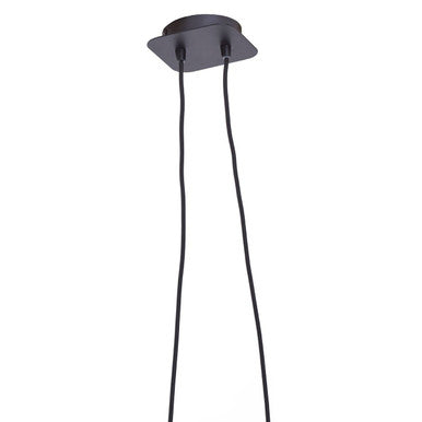 Orsina Leni 2-Light Pendant – Matte Black & Gold Kitchen Island Light