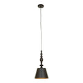 Orsina Leni Matte Black Pendant Light – Modern Gold Interior Task Lamp