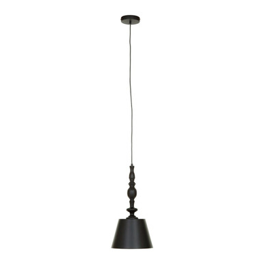 Orsina Leni Matte Black Pendant Light – Modern Gold Interior Task Lamp