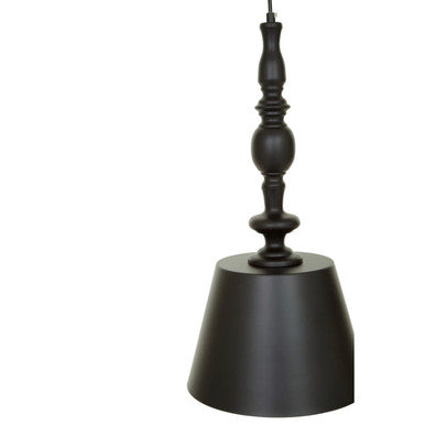 Orsina Leni Matte Black Pendant Light – Modern Gold Interior Task Lamp