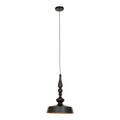 Orsina Lenno Small Leni Pendant Light – Matte Black and Gold