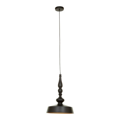 Orsina Lenno Small Leni Pendant Light – Matte Black and Gold