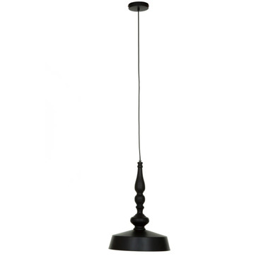 Orsina Lenno Small Leni Pendant Light – Matte Black and Gold