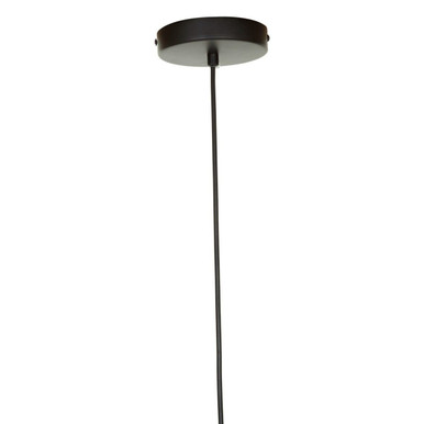 Orsina Lenno Small Leni Pendant Light – Matte Black and Gold