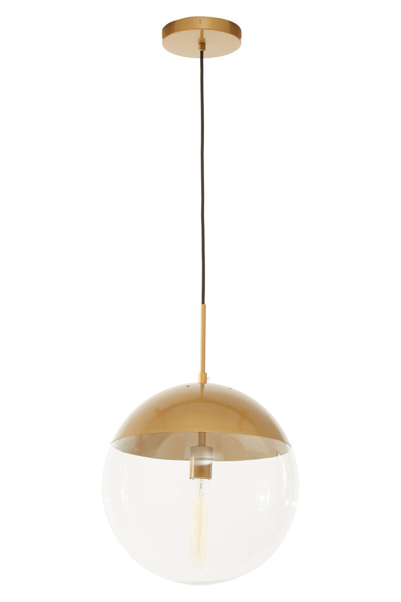 Orsina Revive Gold Finish Pendant Light | Adjustable Globe Lighting