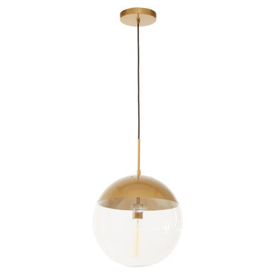 Orsina Revive Gold Finish Pendant Light | Adjustable Globe Lighting