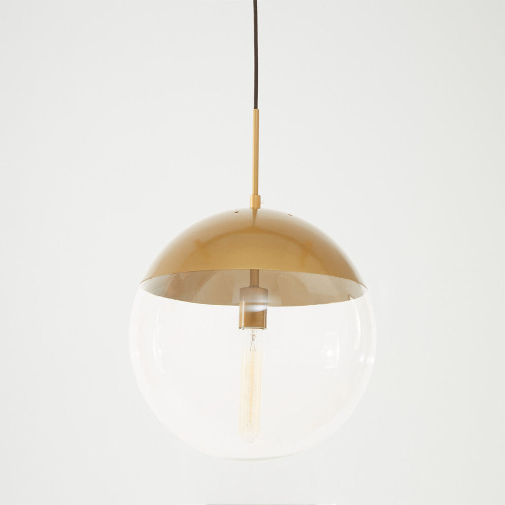 Orsina Revive Gold Finish Pendant Light | Adjustable Globe Lighting