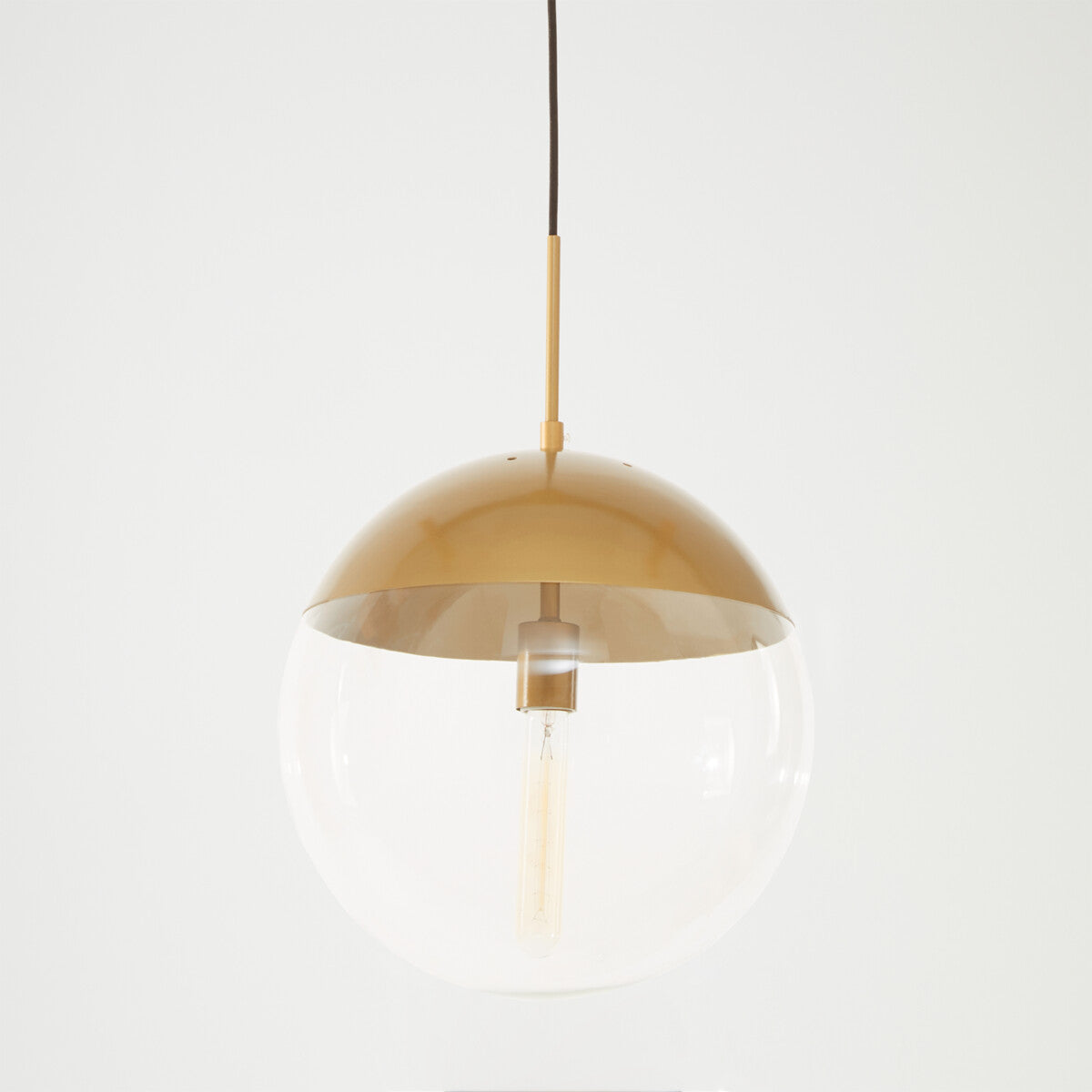 Orsina Revive Gold Finish Pendant Light | Adjustable Globe Lighting