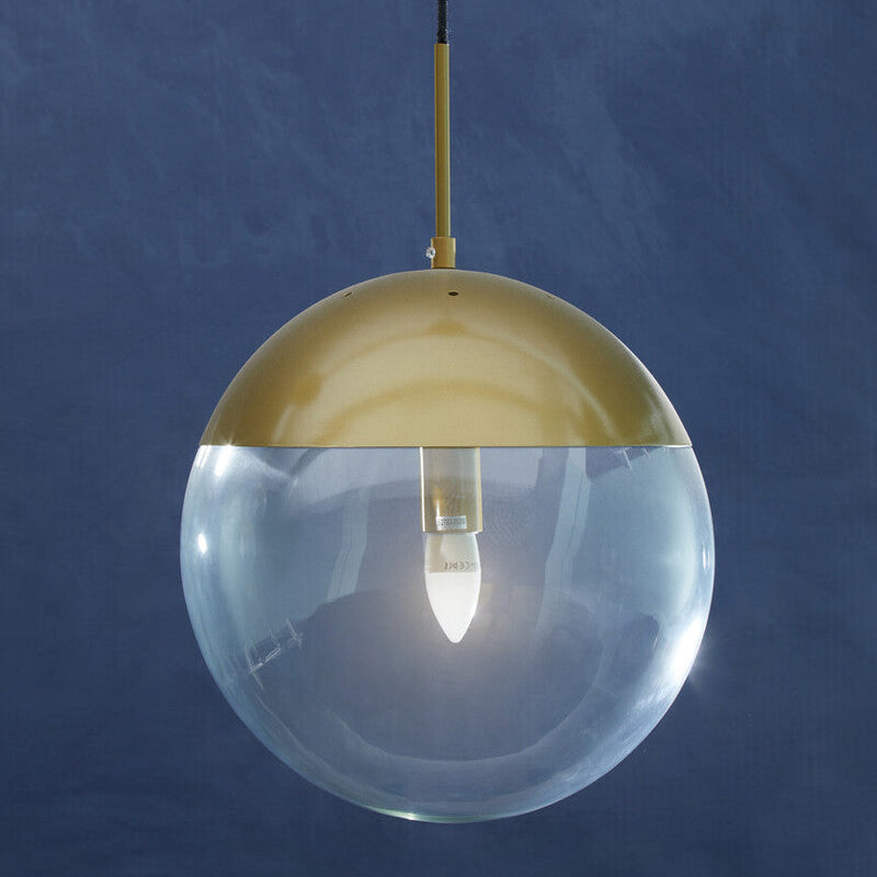 Orsina Revive Gold Finish Pendant Light | Adjustable Globe Lighting