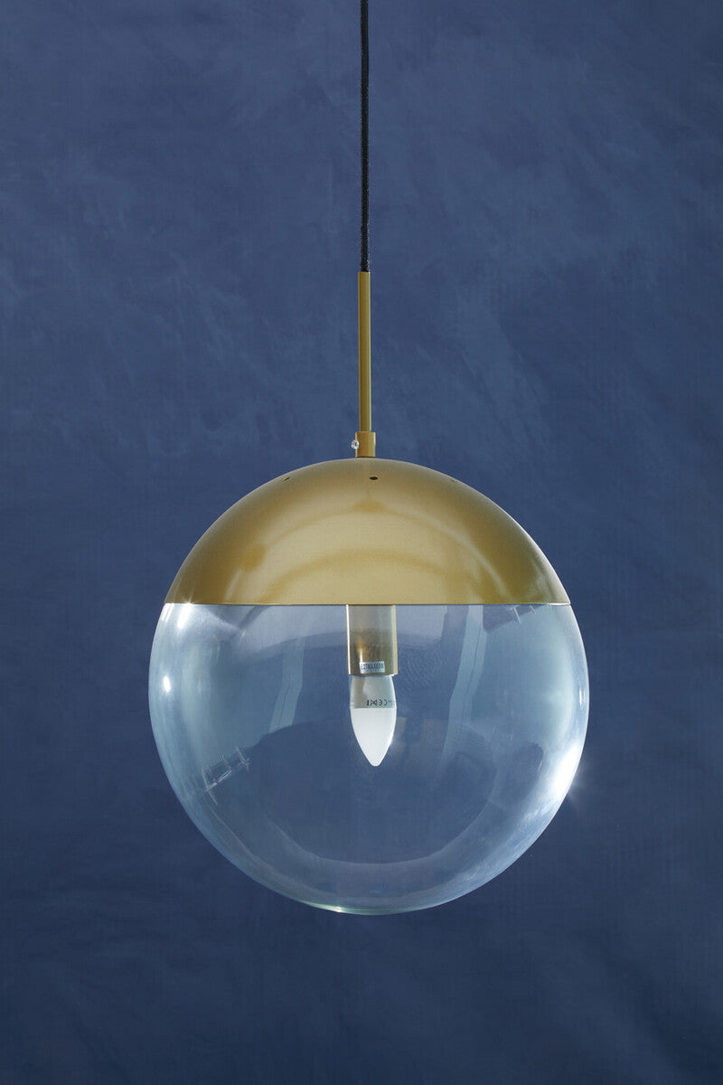 Orsina Revive Gold Finish Pendant Light | Adjustable Globe Lighting