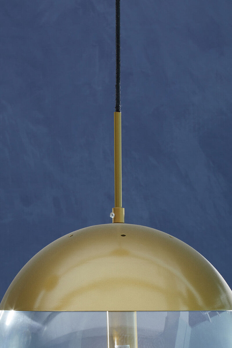 Orsina Revive Gold Finish Pendant Light | Adjustable Globe Lighting