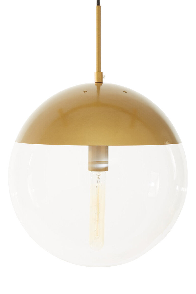 Orsina Revive Gold Finish Pendant Light | Adjustable Globe Lighting