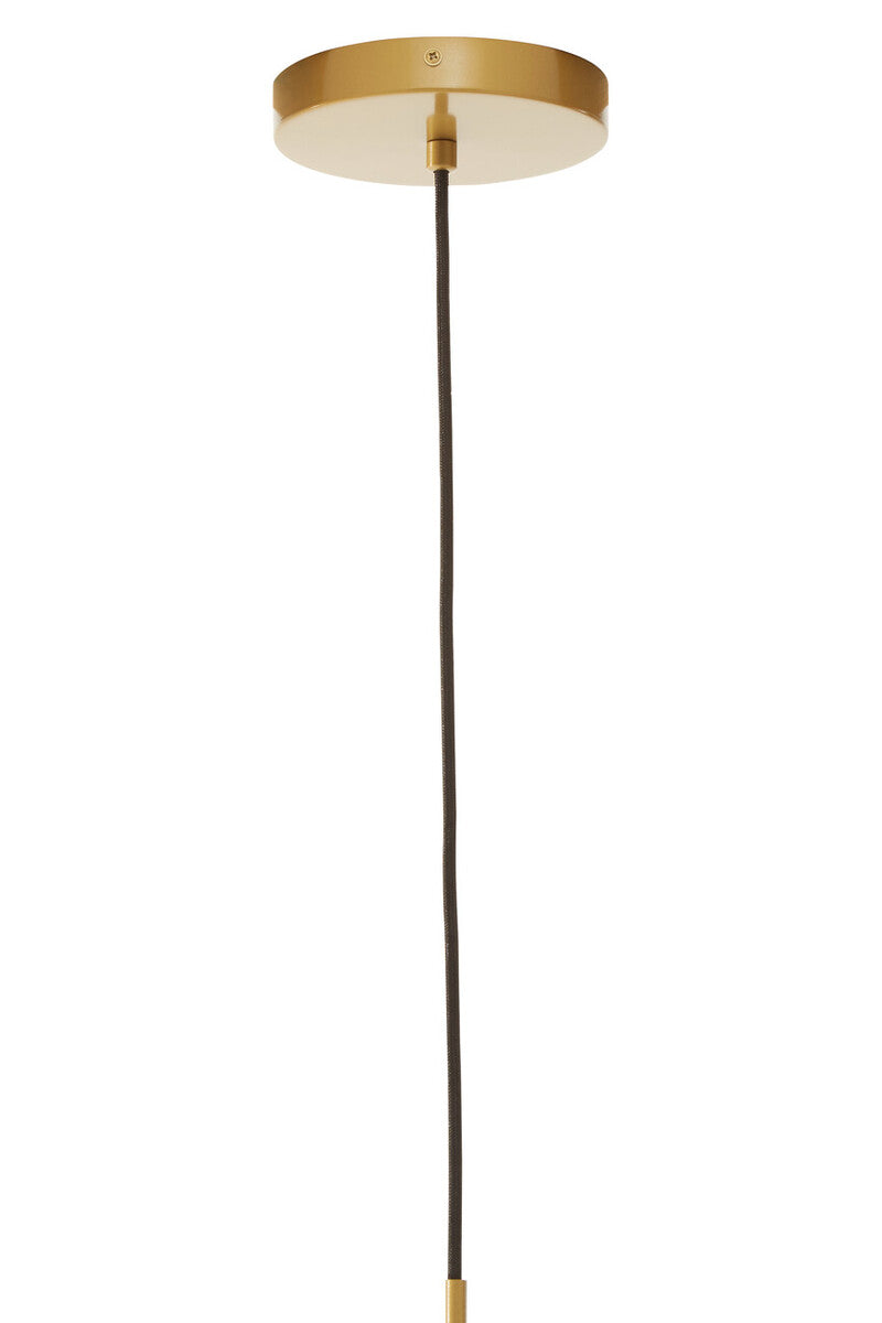 Orsina Revive Gold Finish Pendant Light | Adjustable Globe Lighting