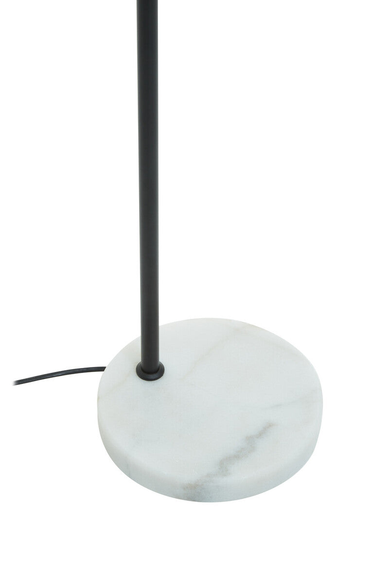 Orsina Revive Floor Lamp – Modern Black Finish with Glass Shade
