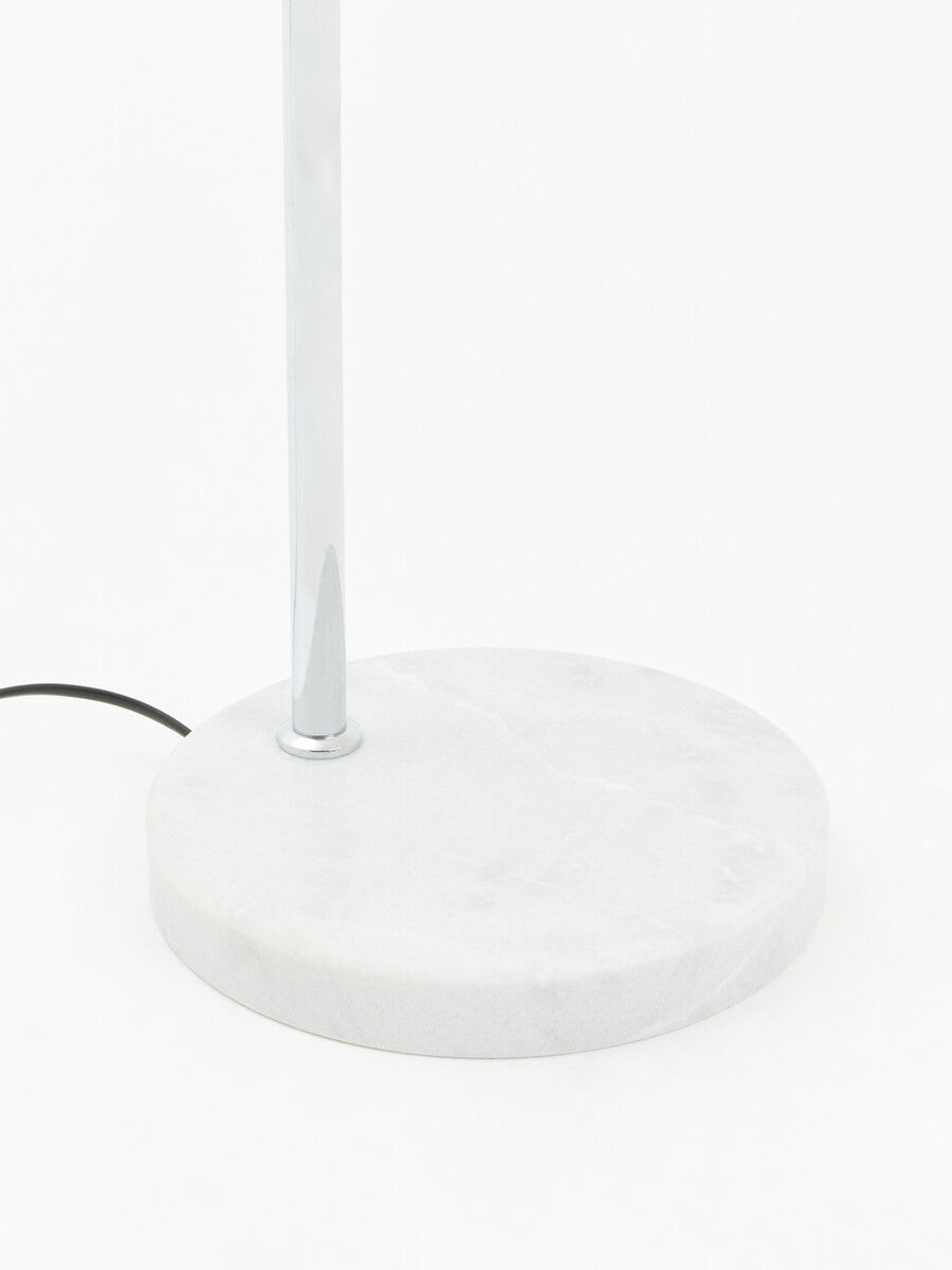 Orsina Revive Chrome Floor Lamp – Modern Slender Globe Lighting