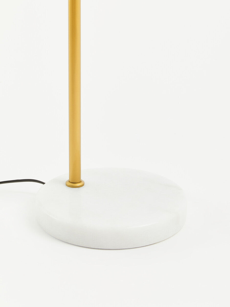 Orsina Revive Gold Metal Floor Lamp – Modern Globe Standing Light