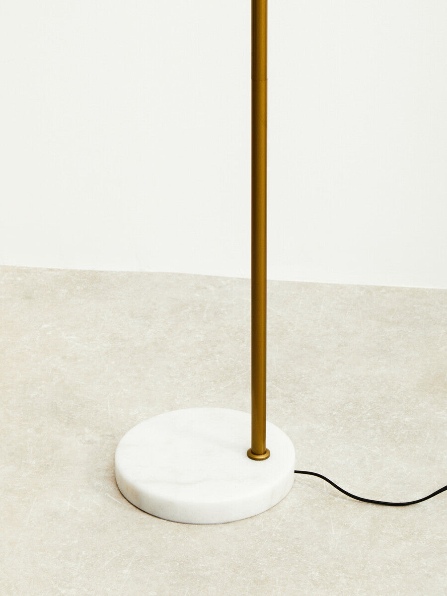 Orsina Revive Gold Metal Floor Lamp – Modern Globe Standing Light