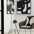 Orsina Revive Chrome 2-Light Floor Lamp – Modern Adjustable Lighting