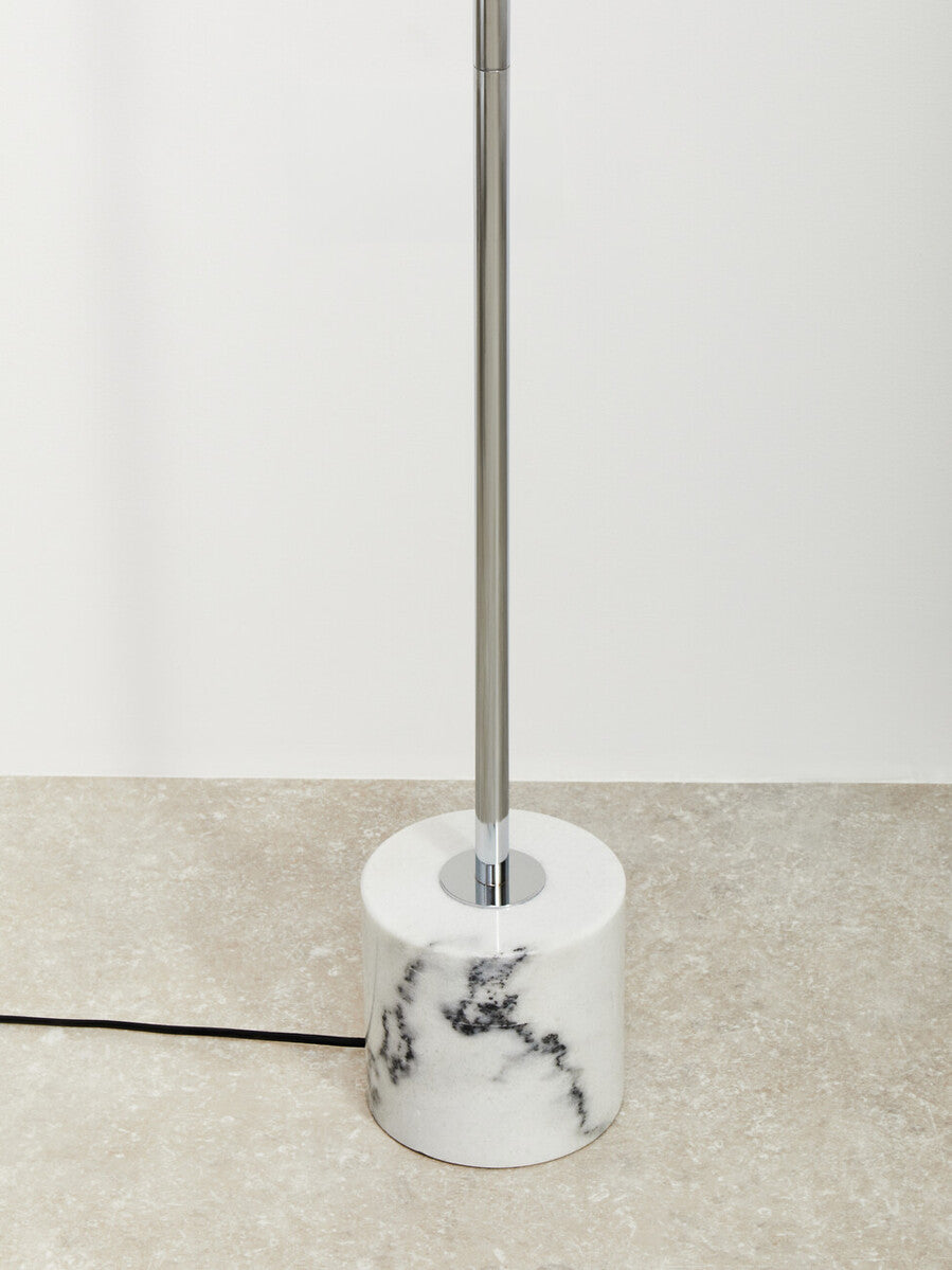 Orsina Revive Chrome 2-Light Floor Lamp – Modern Adjustable Lighting