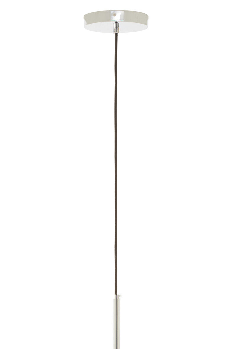 Orsina Revive 2-Bulb Pendant Light – Chrome Finish & Glass Globes