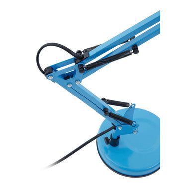 Orsina Jenna Blue Metal Desk Lamp – Adjustable Task Lighting for Office