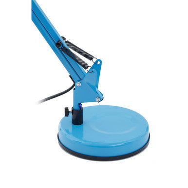 Orsina Jenna Blue Metal Desk Lamp – Adjustable Task Lighting for Office