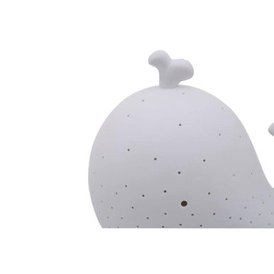 Orsina Ola Kids Whale Ceramic Night Light – Nursery Ambient Lamp