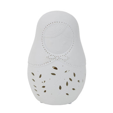 Orsina Russian Doll Ceramic Night Light – Matryoshka Kids Nursery Lamp
