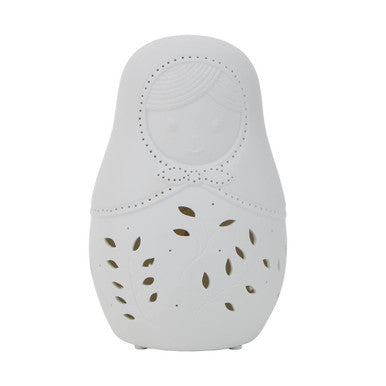 Orsina Russian Doll Ceramic Night Light – Matryoshka Kids Nursery Lamp