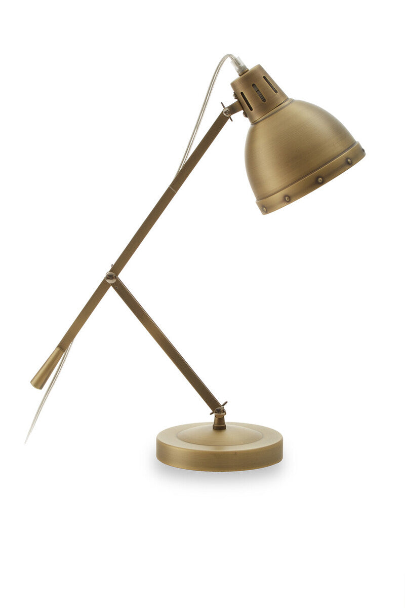 Orsina Jasper Adjustable Desk Lamp – Brass Finish Task Lighting