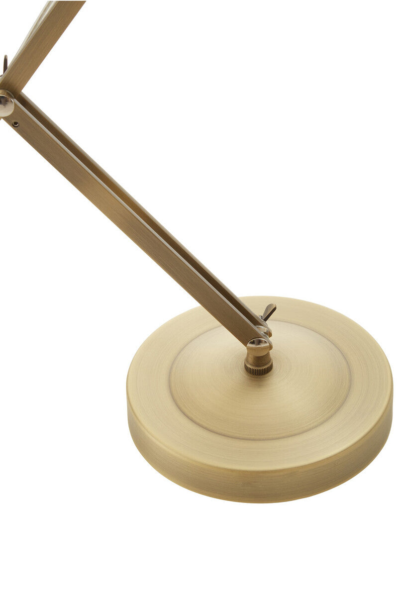 Orsina Jasper Adjustable Desk Lamp – Brass Finish Task Lighting