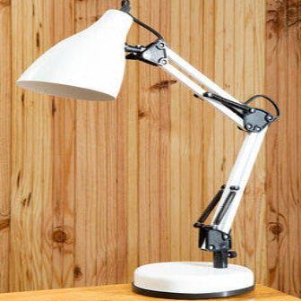 Orsina Finley White Adjustable Desk Lamp – Task Lighting for Home Office