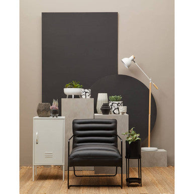 Orsina Stockholm Matte White Floor Lamp – Adjustable Nordic Reading Light