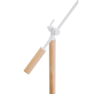 Orsina Stockholm Matte White Floor Lamp – Adjustable Nordic Reading Light