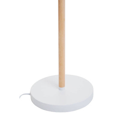 Orsina Stockholm Matte White Floor Lamp – Adjustable Nordic Reading Light